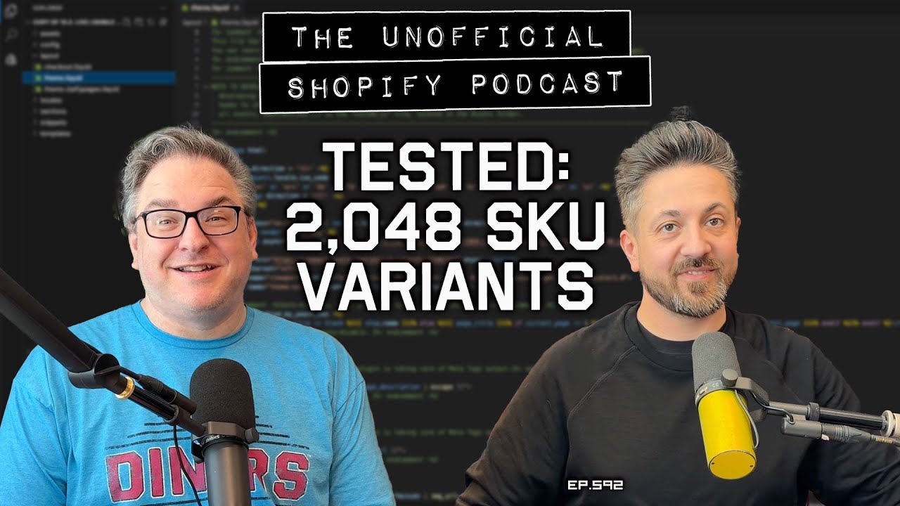 What's New in Shopify: November 2025 | 2048 Variant Limit | The Unofficial Shopify Podcast
