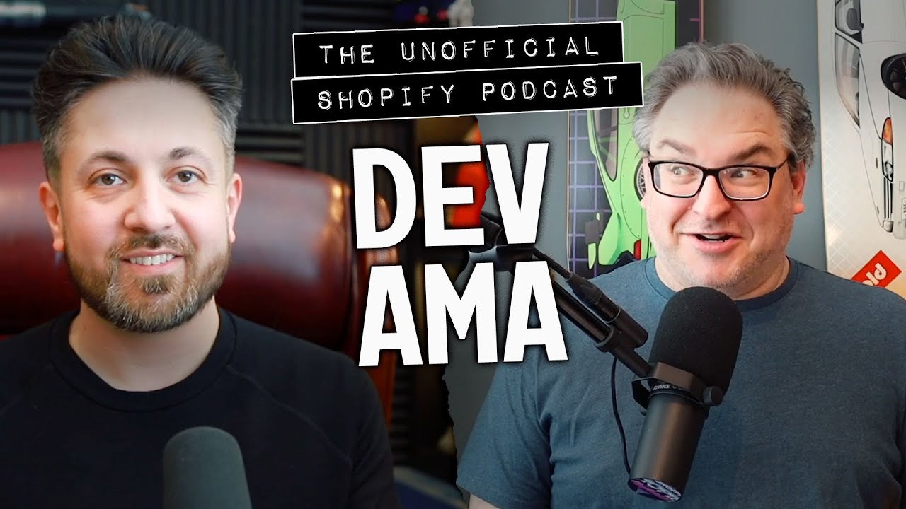 Shopify Dev AMA: Store Spying, AI Tools, and Trends | The Unofficial Shopify Podcast