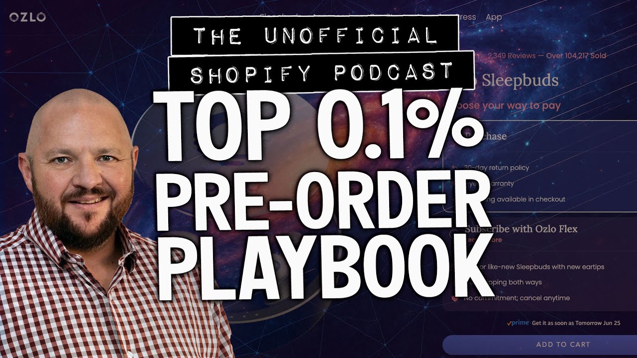 Viral Mattress Ads & Crowdfunding: How Ozlo Sleep Raised $7M | The Unofficial Shopify Podcast