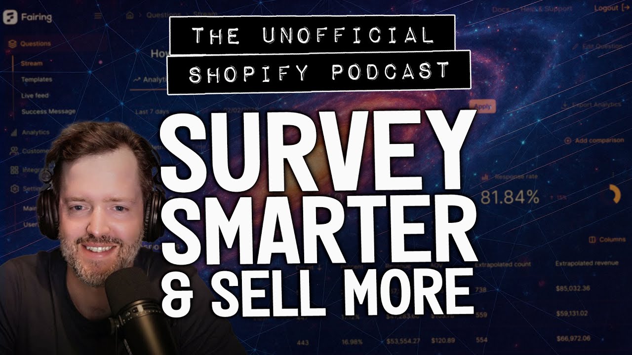 What 20M Shopify Surveys Reveal About Attribution | The Unofficial Shopify Podcast