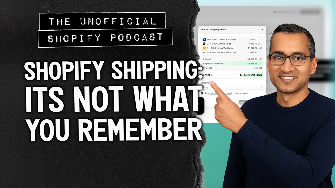 Why Shopify's Shipping Just Got Way Better | The Unofficial Shopify Podcast