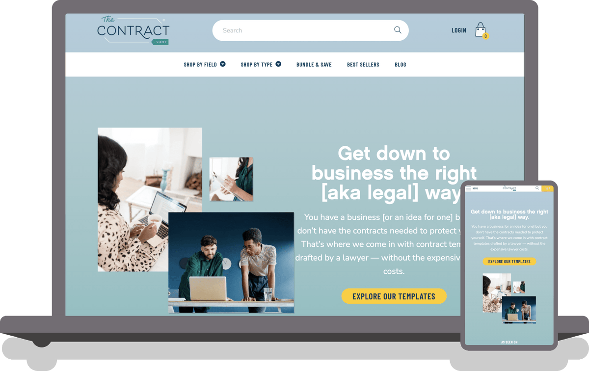 The Contract Shop: Shopify Case Study